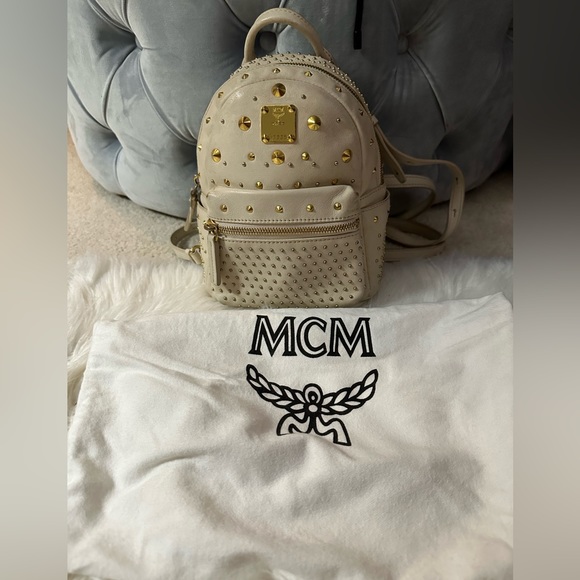 MCM mini Backpack Flesh main image 9